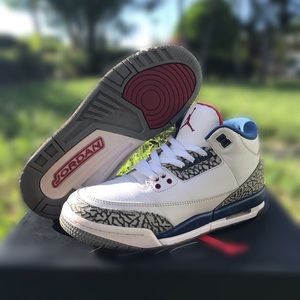 Jordan 3 True Blue